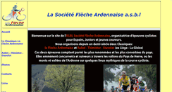 Desktop Screenshot of fleche-ardennaise.be